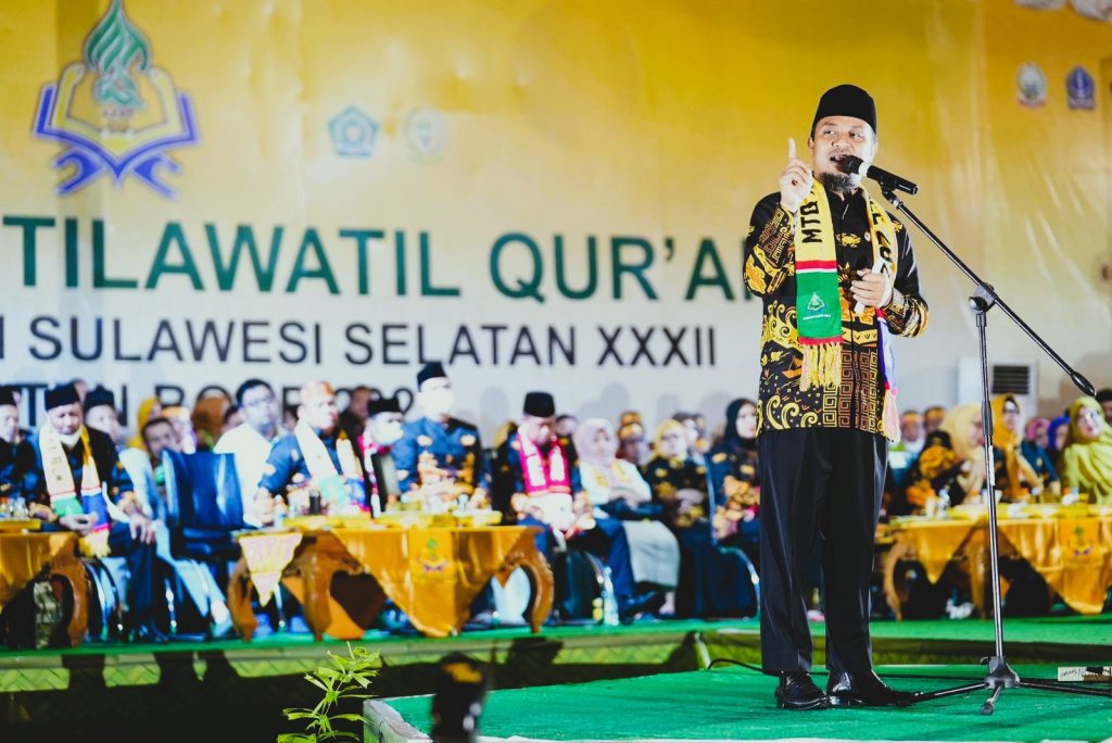 MTQ Sulsel ke XXXII, Gubernur Andi Sudirman Siapkan Hadiah Fantastis