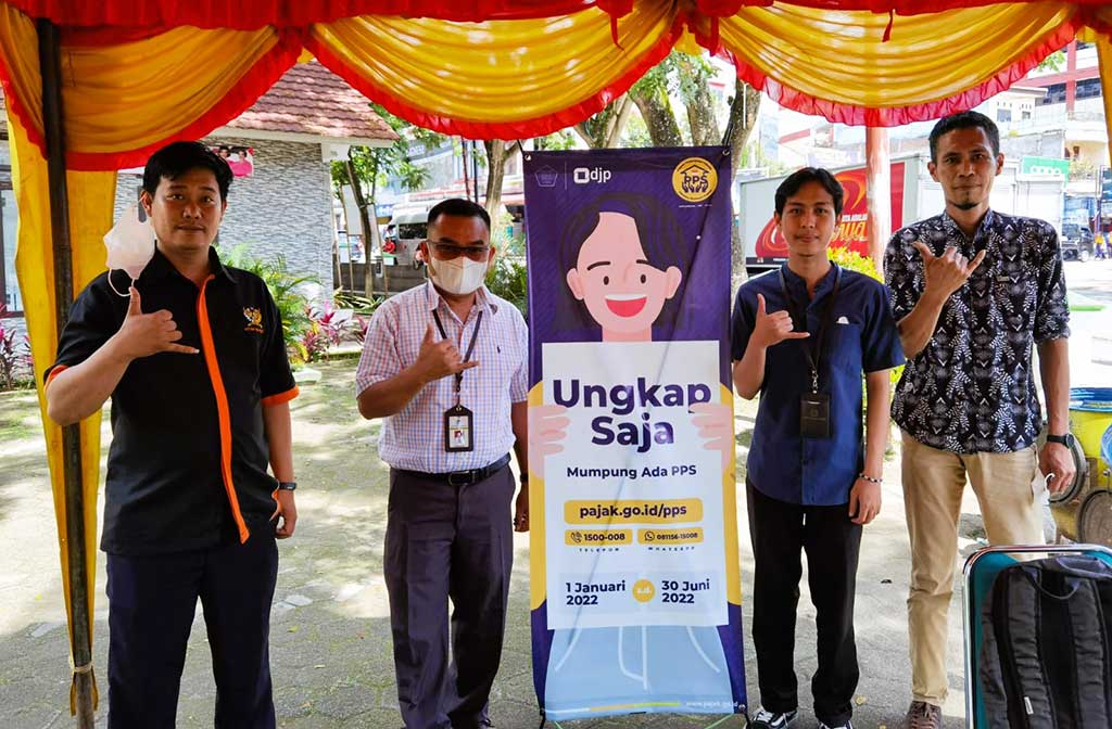 KP2KP Makale Sosialisasi Program Pengungkapan Sukarela di Kompleks Pasar Seni