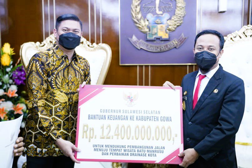Kabupaten Gowa Terima Bantuan Keuangan Rp 12,4 M dari Pemprov Sulsel