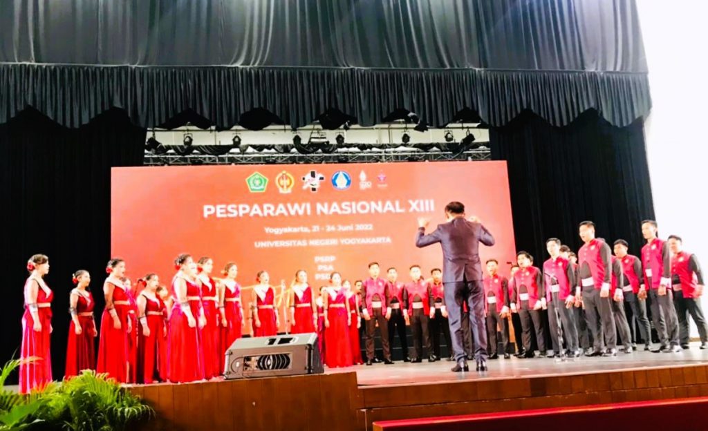 Wakili Sulsel Pada Pesparawi Nasional XIII, PSRP Toraja Utara Raih Gold 2