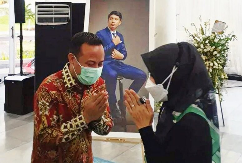 Sampaikan Belasungkawa Untuk Eril, Andi Sudirman Kunjungi Rujab Gubernur Jabar