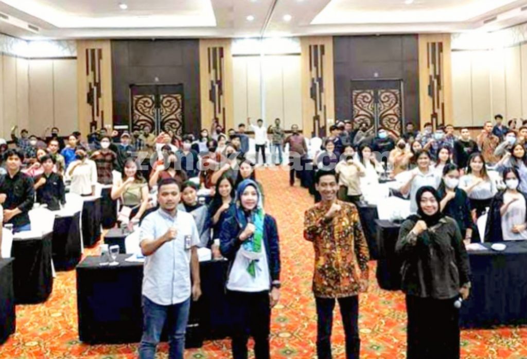 Gandeng Pemuda Katolik, Anggota DPRD Makassar Harry Pakambanan Sosialisasikan Perda Kepemudaan