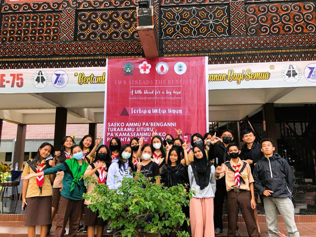 Satuan Karya Wanabakti Kwartir Toraja Utara Gelar Aksi Donor Darah untuk Bantu Pemerintah