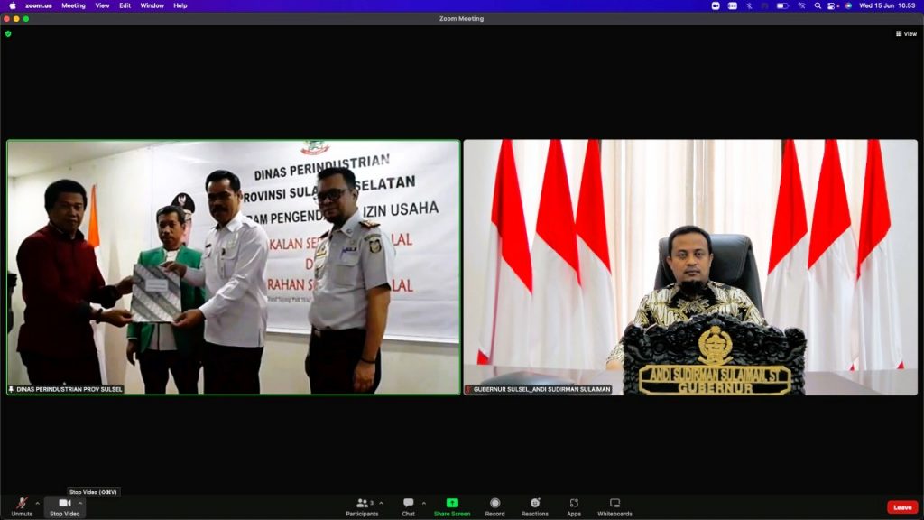 Pemprov Sulsel Fasilitasi 350 Industri Kecil Menengah Peroleh Sertifikat Halal Gratis