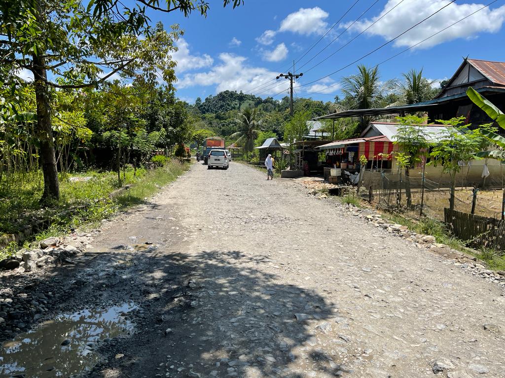 Jalan Rusak di Kabere Enrekang Segera Diperbaiki