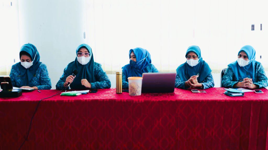 Ketua I PKK Sulsel Pimpin Rapat Penyamaan Persepsi Tugas dan Fungsi Gerakan PKK