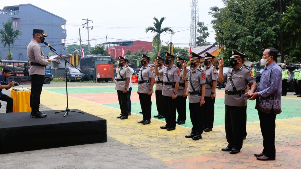 Enam Jabatan di Polres Toraja Utara Polres Toraja Utara Berganti