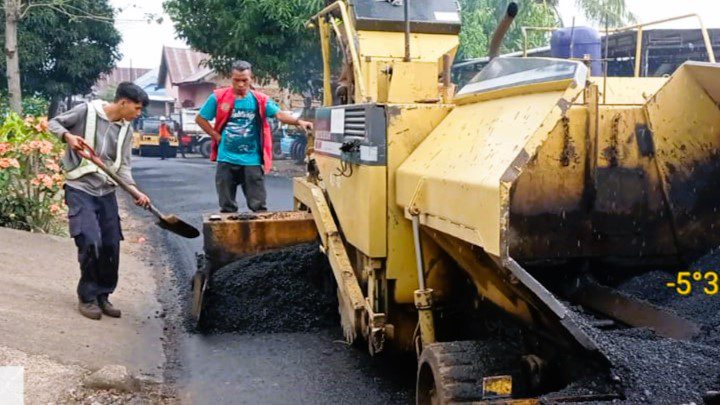 Realisasi Fisik Preservasi Ruas Boro di Jeneponto Mencapai 56,62%