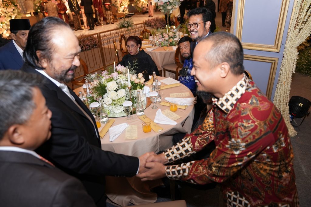 Hadiri Resepsi Pernikahan Putri Anies Baswedan, Andi Sudirman Bertemu Sejumlah Tokoh Nasional