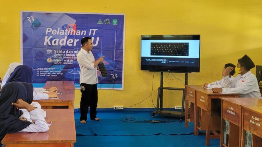Ansor Toraja Gelar Pelatihan IT untuk Kader NU