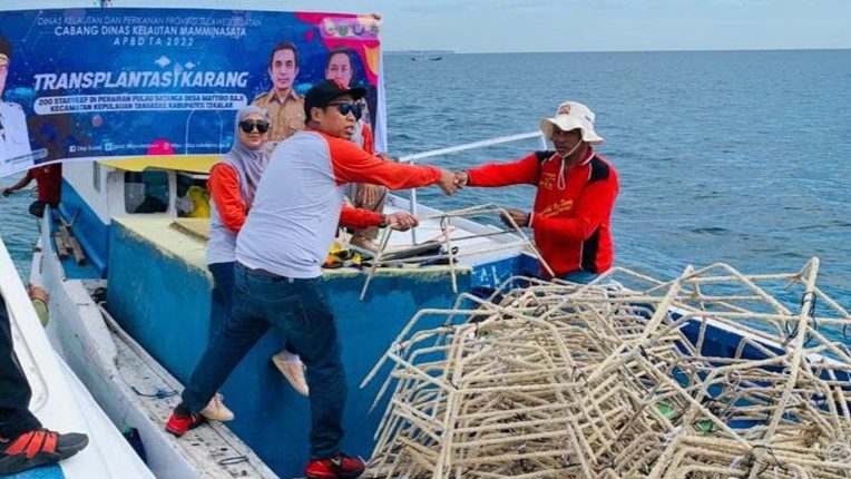 DKP Sulsel Rehabilitasi Ekosistem di Dua Pulau Kecil Takalar