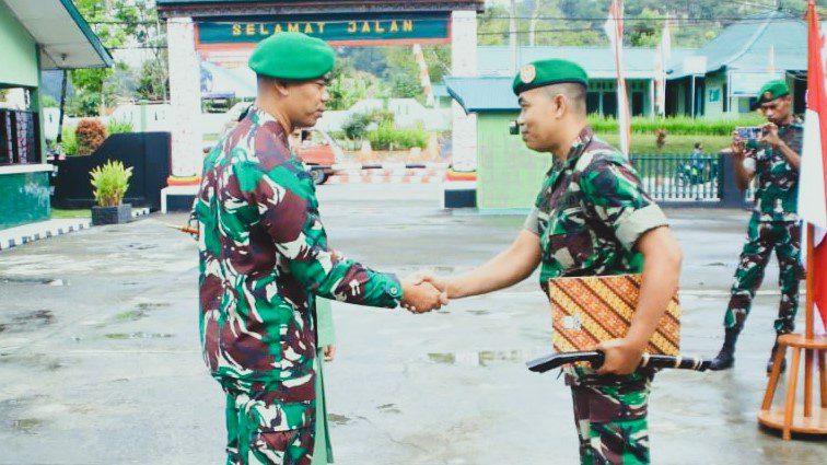 Monfi Ade Candra Pimpin Apel Korp Raport Pindah Satuan