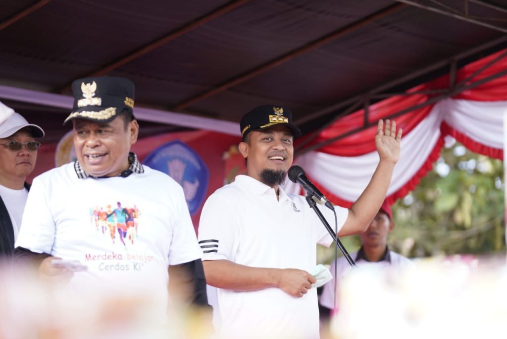 Sulsel Anti Mager Bersama Ribuan warga Torut, Andi Sudirman: Getarkan Toraja Utara, Kita Harus Bergerak