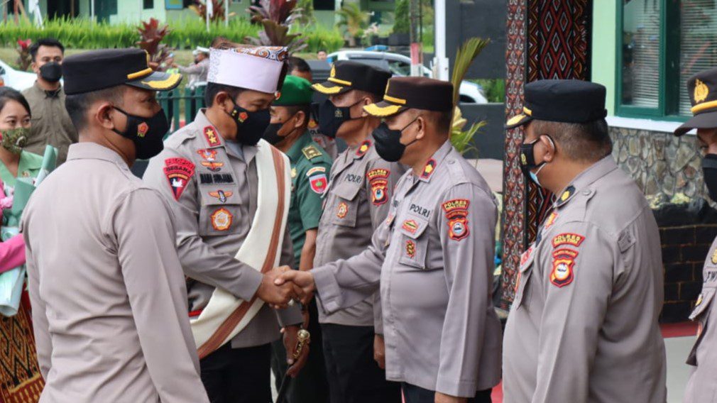 Kunker dan Hadiri Magical Toraja, Kapolda Sulsel Disambut di Markas Kodim 1414 Tana Toraja