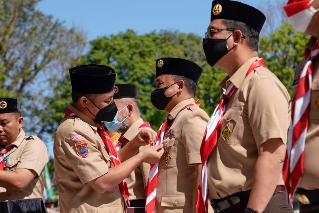 Gubernur Andi Sudirman Melepas 450 Kontingen Daerah Gerakan Pramuka Sulsel untuk Jambore Nasional