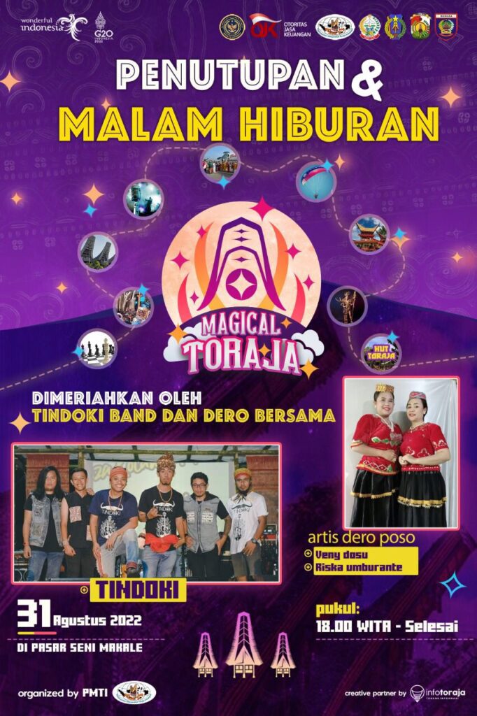 Penutupan Magical Toraja Akan Digelar di Makale Tana Toraja Malam Ini 2 Penutupan Magical Toraja Akan Digelar di Makale Tana Toraja Malam Ini