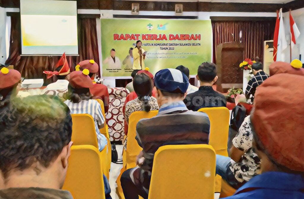 Perkuat Konsolidasi Organisasi, Pemuda Katolik Sulsel Gelar Rakerda