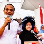 Terharu, Pelajar Makassar Ini Senang Dapat Hadiah Motor ‘Sulsel Anti Mager’