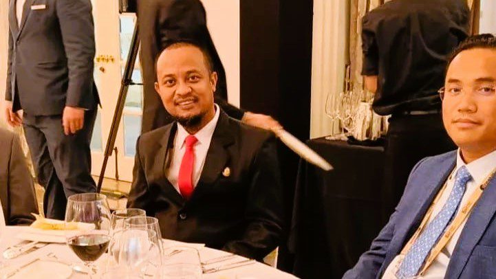 Gubernur Andi Sudirman Hadiri Undangan Jamuan Makan Malam Presiden Singapura di Istana Presiden