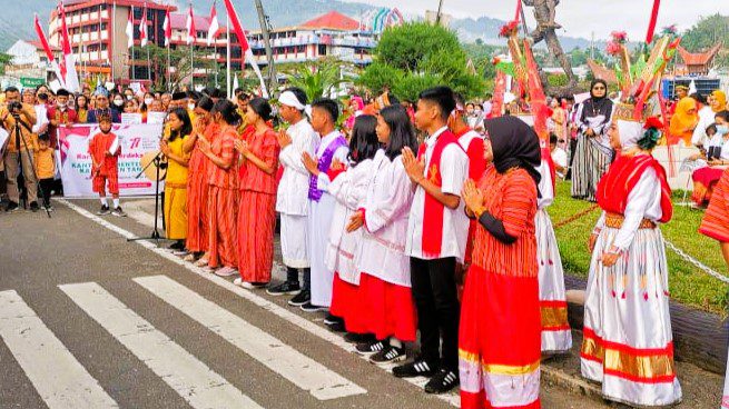 Intip Keseruan Karnaval Merdeka Toleransi Kemenag Tana Toraja 4 Intip Keseruan Karnaval Merdeka Toleransi Kemenag Tana Toraja