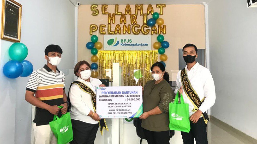 Ahli Waris Guru Terima Santunan Rp 42 Juta Dari BPJS Ketenagakerjaan