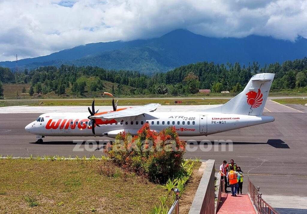 Wings Air Terbang Perdana Tana Toraja – Balikpapan 23 September