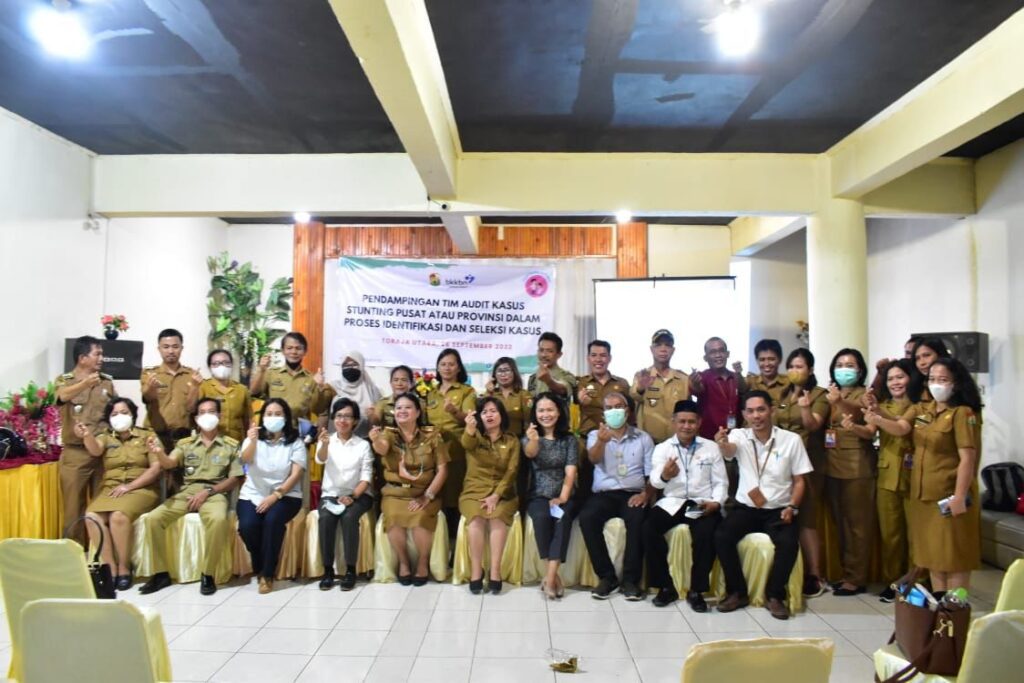 BKKBN Sulsel Gandeng DP3AP2KB Toraja Utara Lakukan Pendampingan Kepada Tim Audit Kasus Stunting
