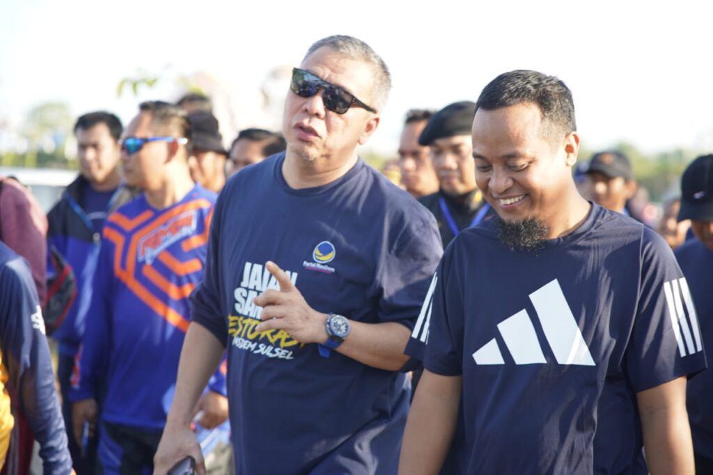 Intip Keakraban Andi Sudirman Bersama Waketum Partai Nasdem Ahmad Ali