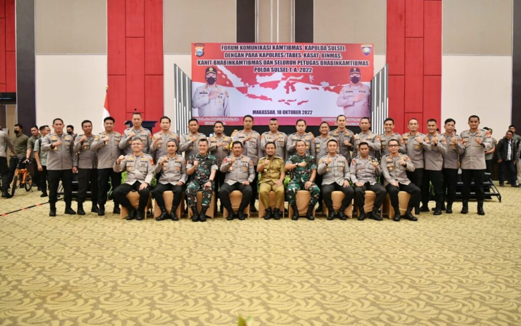 Dihadapan Ribuan Petugas Bhabinkamtibmas, Gubernur Andi Sudirman Beri Pesan Ini