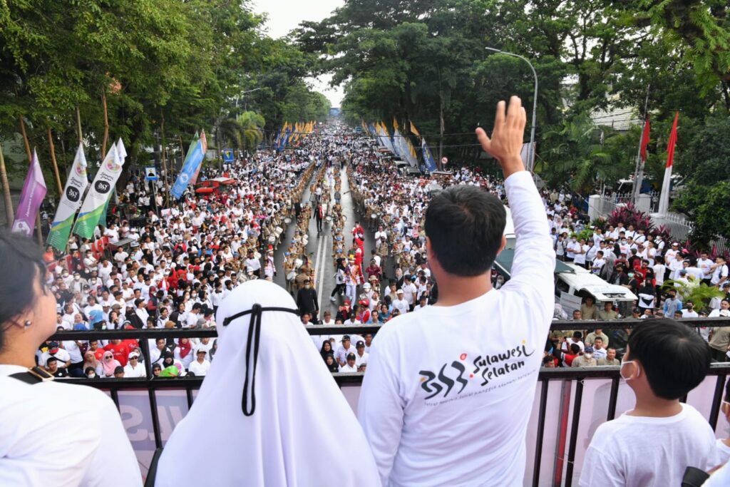 Puluhan Ribu Peserta Ikuti Anti Mager 353 Tahun Sulsel 4 Puluhan Ribu Peserta Ikuti Anti Mager 353 Tahun Sulsel