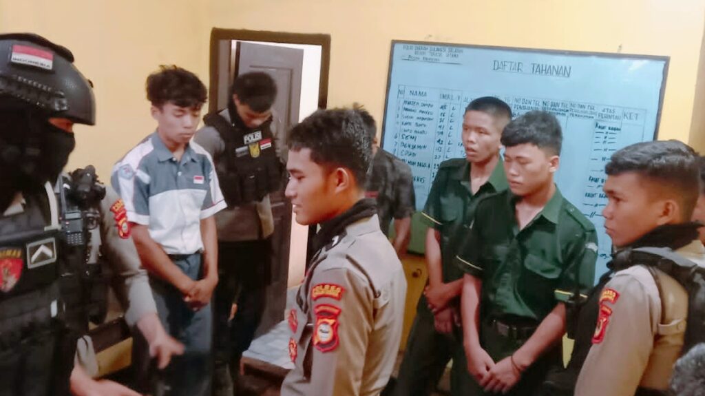 Rencana Tawuran Antar Pelajar di Toraja Utara Terendus Polisi, 14 Siswa Diamankan
