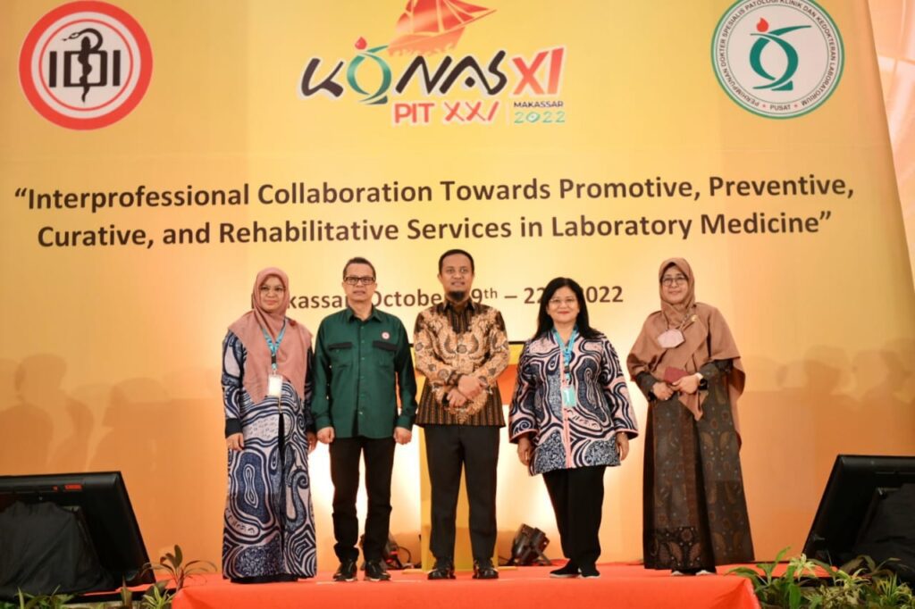 Andi Sudirman Buka Kongres Nasional PDS Patklin dan Kedokteran Laboratorium Indonesia di Makassar