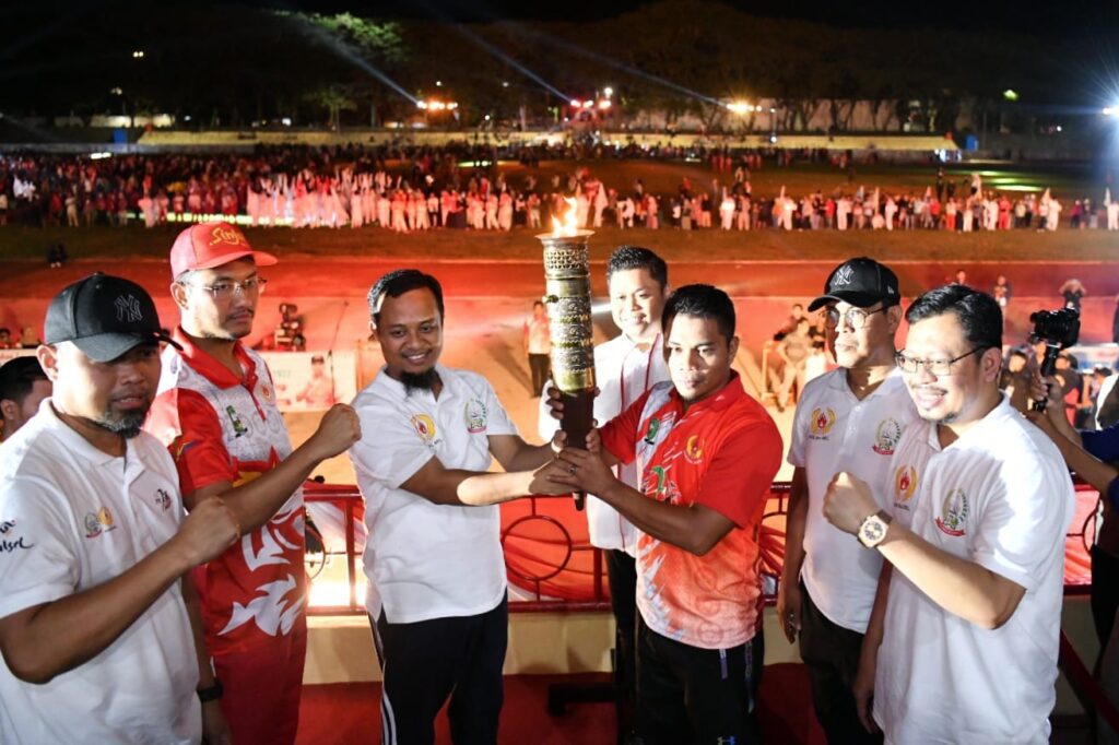 Meriahnya Pembukaan Porprov Sulsel XVII, 8.353 kontingen dari 24 Kabupaten/Kota Menyatu di Sinjai