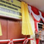 Dekatkan Pelayanan, Kapolres Toraja Utara Resmikan Polsubsektor Kesu’