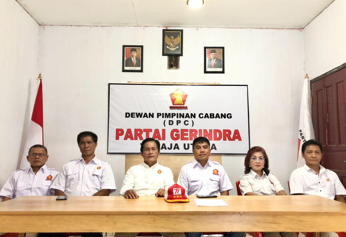 Target Minimal 5 Kursi DPRD, Tim Bapilu Gerindra Toraja Utara Mulai Terima Bacaleg Pemilu 2024