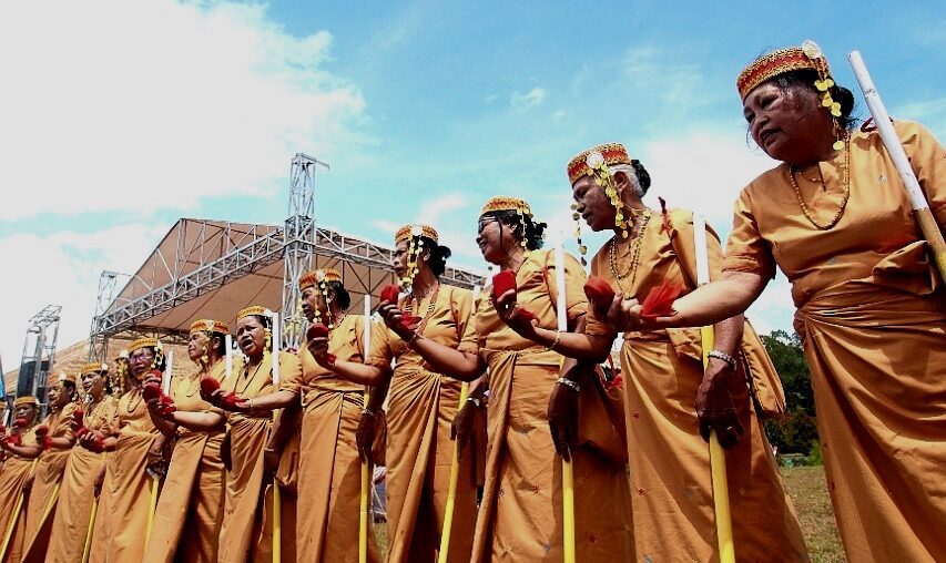 FOTO: Pentas Budaya di Pembukaan Kongres Nasional GMKI ke-38 di Tana Toraja
