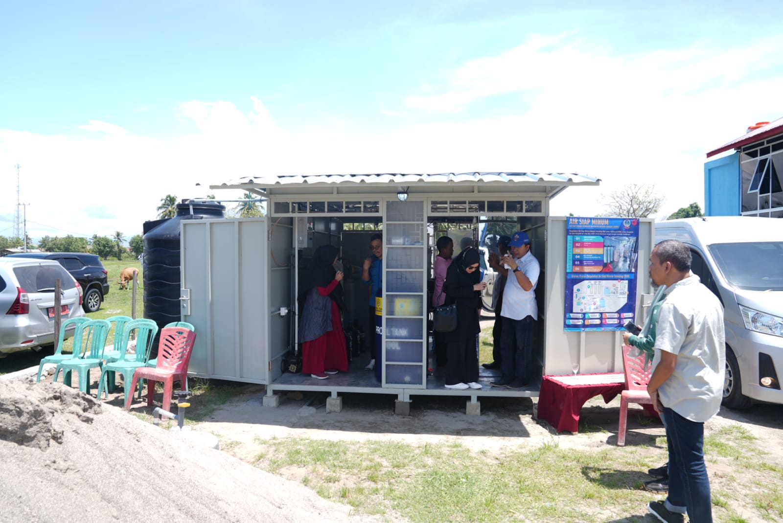 Masyarakat di Desa Mattirotasi Pinrang Menuai Manfaat ARSINUM