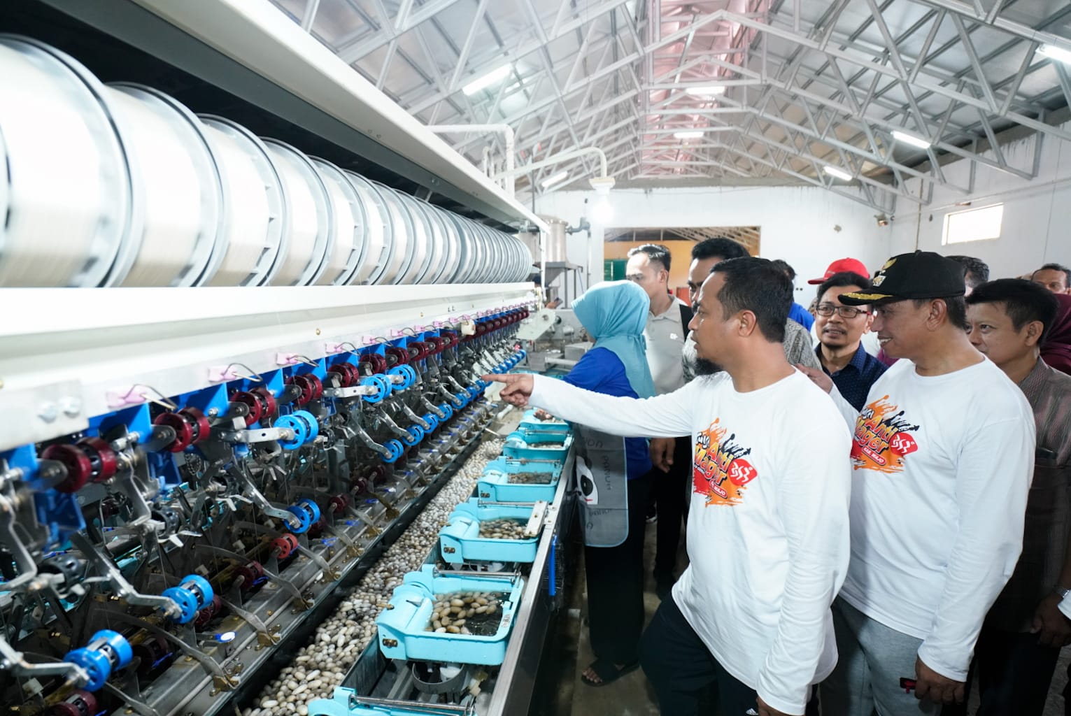 UPTD Pengolahan Sutera Wajo Diresmikan, Pelaku Usaha Optimis Kejayaan Industri Persuteraan Bangkit
