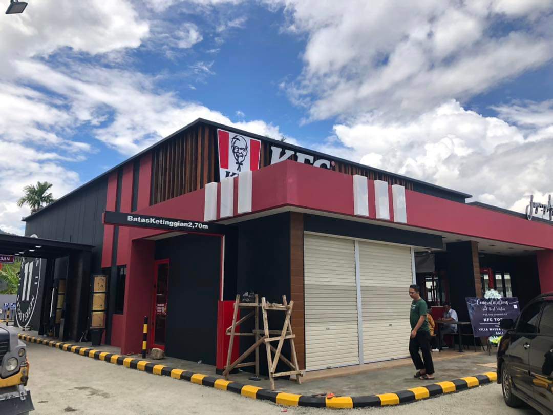 KFC Toraja Hadir di Bumi Pongtiku, Buka Store Pekan Ini