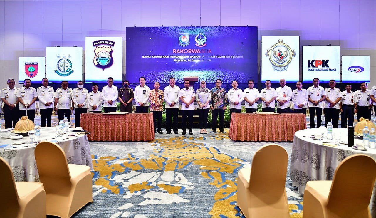 Gubernur Andi Sudirman Buka Rapat Koordinasi Pengawasan Daerah Provinsi Sulsel