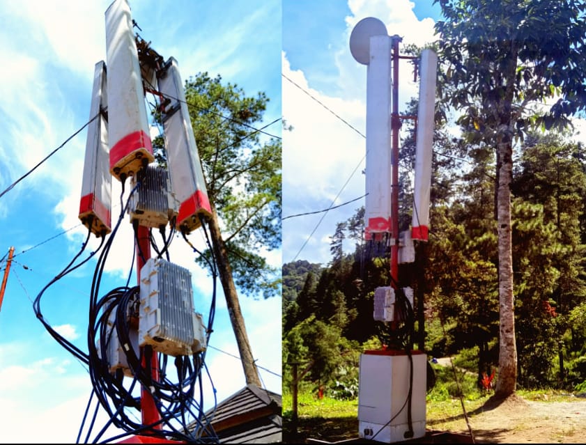 BTS Terpasang, Jaringan Internet di Pango Pango Tidak Lemot Lagi