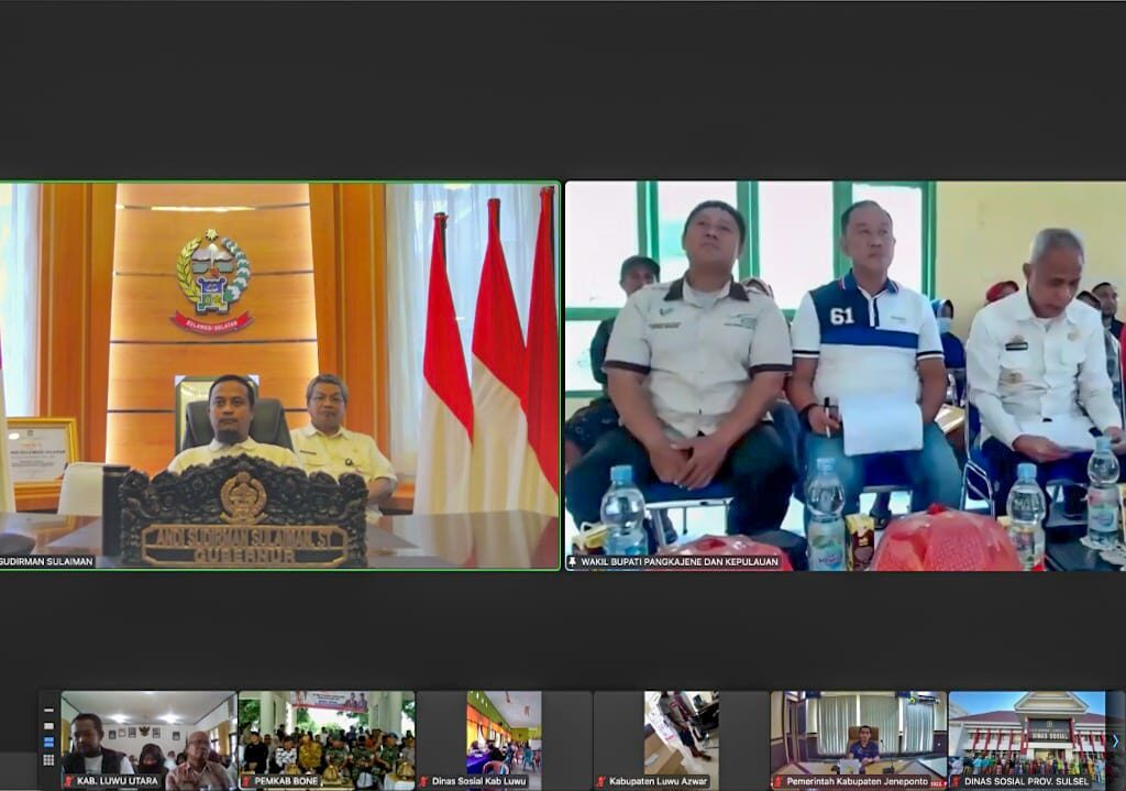 Pastikan Bantuan Sosial Tidak Jadi Masalah Sosial, Gubernur Andalan Koordinasi Virtual