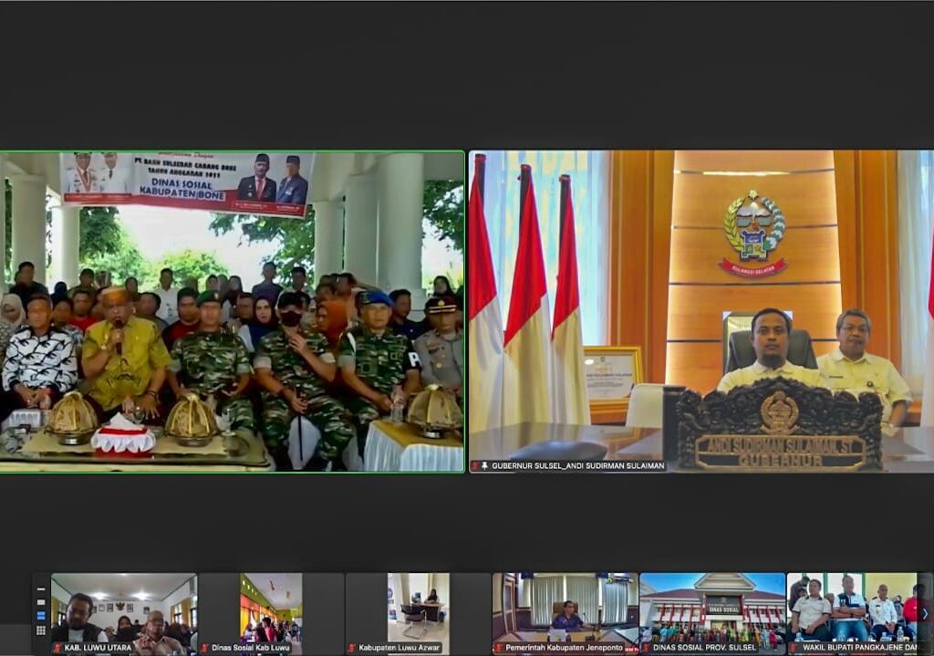 Pastikan Bantuan Sosial Tidak Jadi Masalah Sosial, Gubernur Andalan Koordinasi Virtual