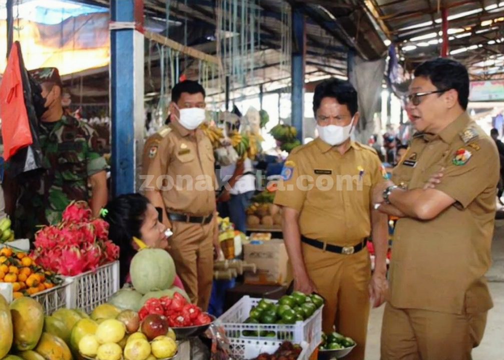 Jelang Nataru, Pemkab Toraja Utara Operasi Pasokan Pangan dan Kenaikan Harga di Pasar Sentral Bolu