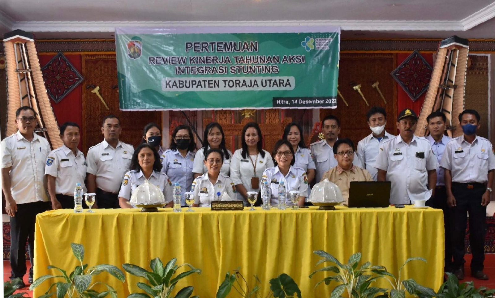 Upaya Percepatan Penurunan Stunting, Dinkes Toraja Utara Gelar Review Kinerja