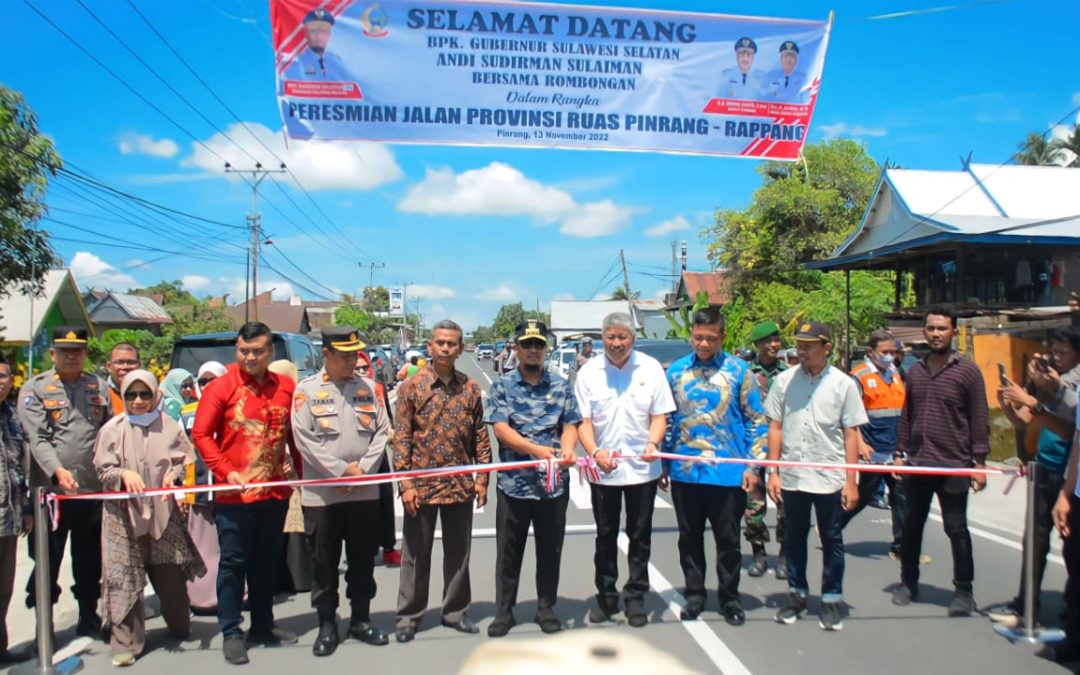 Tahun 2022, Pemprov Sulsel Tangani Sejumlah Ruas LHR Tinggi dan Terisolir