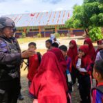 Isu Penculikan Anak Marak Di Medsos, Brimob Bone Lakukan Ini
