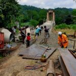 Jembatan Gantung Pituriase Progres 75 Persen, Komitmen Gubernur Hadirkan Infrastruktur Daerah Terisolir