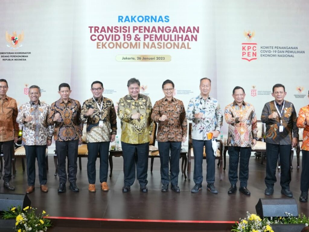 Dibuka Presiden, Gubernur Andi Sudirman Hadiri Rakor Transisi Penanganan Covid-19 dan Pemulihan Ekonomi Nasional 2023