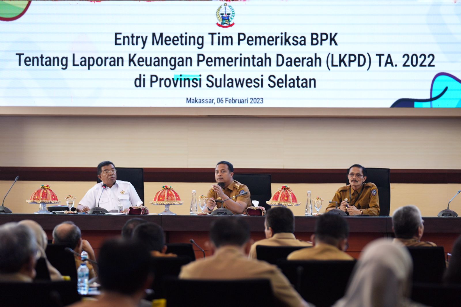 Buka Entry Meeting BPK, Gubernur Sulsel: Demi Menghadirkan Pemerintahan yang Bersih